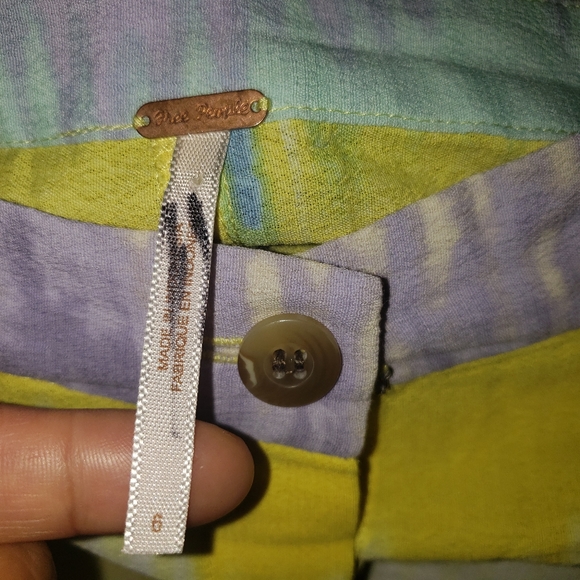 FREE PEOPLE TYE DYE SKIRT - Picture 3 of 7